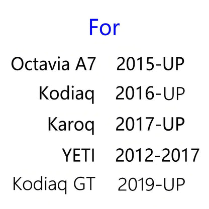 2x For SKoda Car Led Door Projector Light Octavia A7 YETI Kodiaq Karoq 2016 2017 2018 2019 2020 2021 2022 2023 2024 Accessories