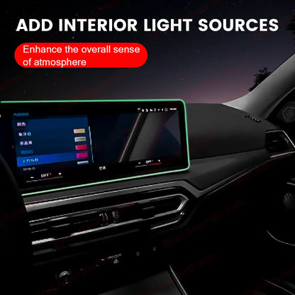 11 Color LED Screen Light Ambient Light For BMW G20 G26 G60 G05 X5 G06 X6 G07 X7 M3 M4 i3 i4 i5 Series Car Monitor Display Part