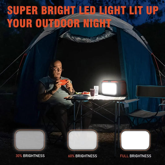Portable Power Station 600W Outdoor Charging Solar Generator 135200mAh for Mobile Phone Laptop Camping