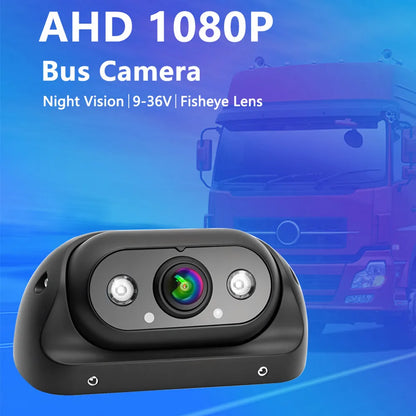 SMARTOUR CVBS AHD 1080P Car Rear View Camera for Truck Bus Paking Monitor Night Vision Reversing Camera 12-24V Easy Installation