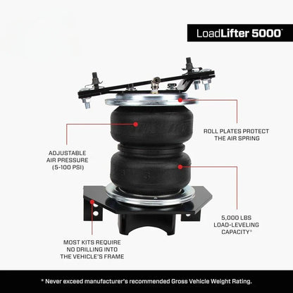 LoadLifter 5000 Air Spring Kit for 2020-2025 Chevrolet Silverado 2500HD & 3500HD, 2020-2025 GMC Sierra 2500HD & 3500HD