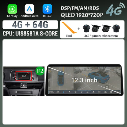 12.3inch Android 14 For KIA K5 Optima 2015 2016 2017 2018 2019 Car Radio Multimedia Navigation GPS Carplay Stereo Touch Screen