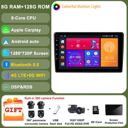 Android 14 For GMC Chevrolet Avalanche Silverado Tahoe Equinox Impala Traverse Express Traverse Car Radio Multimedia Carplay GPS