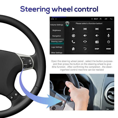 7 inch Car Radio Stereo Wireless Carplay Android Auto For Jeep Grand Cherokee Commander Wrangler Dodge Chrysler Cars GPS WIFI