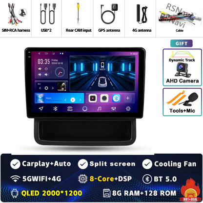 Android 14 Carplay Auto For Renault Trafic 2 For Opel Vivaro A For Nissan primastar 2006 - 2014 Car Radio Stereo Player Video BT