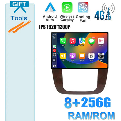 Android 14 Car Radio For GMC Yukon Chevrolet Tahoe Suburban 2008 - 2012 13.1Inch Screen GPS Navigation Wireless Carplay 4G WIFI