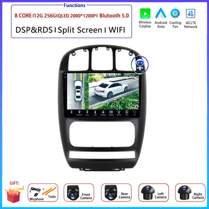 for Chrysler Voyager RG RS Town & Country RS 2000 - 2007 Android Auto Carplay Car Radio Multimedia Player GPS Navi DSP Stereo
