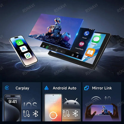 Android 14 Wireless Carplay Auto For Renault Kangoo 2 2009 - 2018 Car Radio Multimedia Stereo Video Player QLED GPS NAVI 4G WIFI