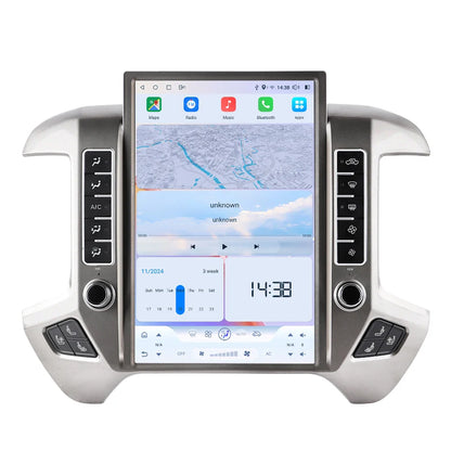 14.5 Inch Android 13 Car Radio For Chevrolet Silverado GMC Sierra 2013-2024 GPS Navigation DVD Multimedia Player Carplay+Auto
