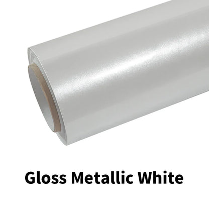 ZHUAIYA Gloss Metallic RED Vinyl Wrap film wrapping film bright 152*18m roll quality Warranty covering film voiture