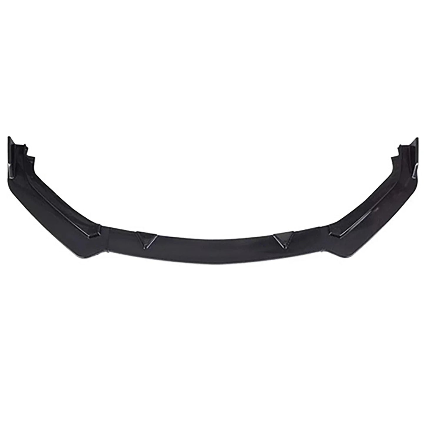 3Pcs/set Glossy Black Car Front Bumper Lip Diffuser Spoiler for Infiniti Q60 2017-2022