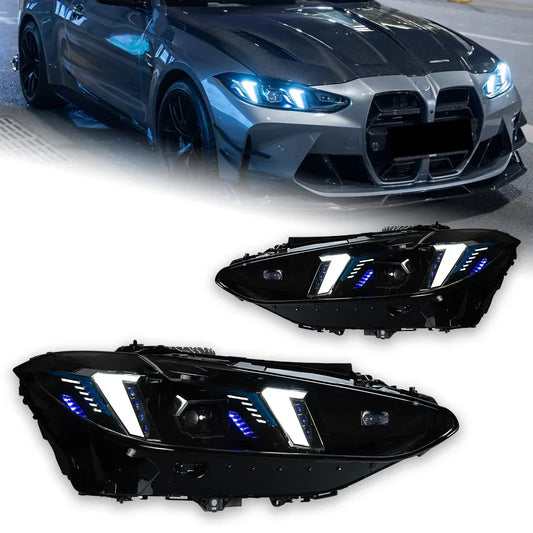Car Lights for BMW G22 Headlight Projector Lens 2019-2023 G82 G29 M3 M4 425i 430i 435i Head Lamp LED Headlights Drl Automotive