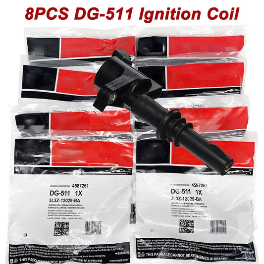 High Quality 8Pcs Ignition Coil DG511 DG5-11 For Mustang F150 Lincoln 4.6L 5.4L 2004-2008 3L3Z-12029-BA C1541 FD508