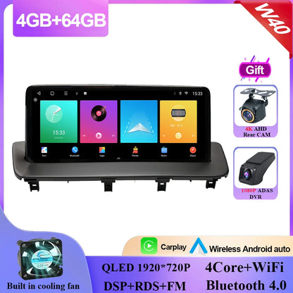 10.25 Inch Android 14 For MAZDA CX-9 CX 9 CX9 2016-2021 Car Radio Multimedia Player GPS Navigation Carplay Android Auto 2din DVD
