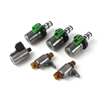 48420K-R 4F27E FN4A-EL 6 PCS 5-Speed Transmission Solenoid Kit Engine Auto Parts For 2000-2012 Ford Focus Mazda 2 3 5 CX-7 MPV