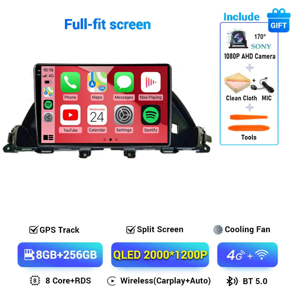Android 15 For Honda Odyssey US Version 2010 20112012 2013 2014 2015 2016 2017 Car Radio Multimedia Video Player GPS Navigation