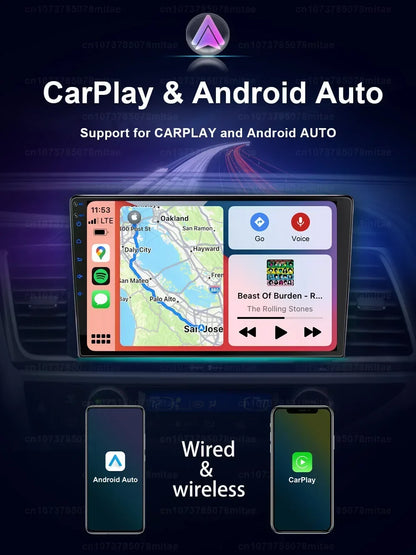 VATAV Android 13 1Din Floating screen Universal Multimedia AI voice Carplay Auto Stereo Radio Palyer Head Unit For Toyota Nissan