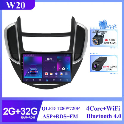 For Chevrolet Tracker 3 TRAX 2013 2014 2015 Android Auto Multimedia Car Player Radio GPS Video Navigation Carplay Screen No 2din