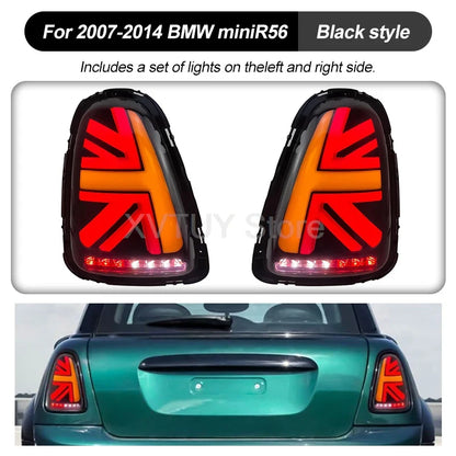 Car LED Tail Light for BMW Mini Cooper R56 R57 R58 R59 Rear Lights 2007-2014 Auto Tail Lamp Assembly Turn Signals Taillights