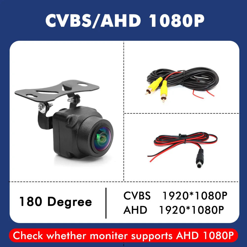 SMARTOUR 4K AHD 1080P Rear View Camera HD Night Vision Reverse Backup Camera For Car CCD Auto Reversing Parking Assistance
