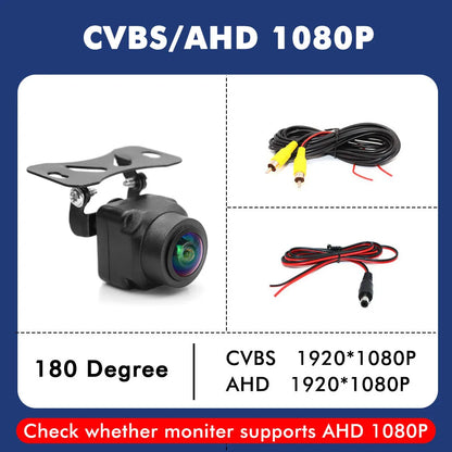 SMARTOUR 4K AHD 1080P Rear View Camera HD Night Vision Reverse Backup Camera For Car CCD Auto Reversing Parking Assistance