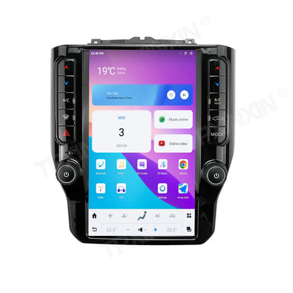 12.1 " Android Auto Carplay For Dodge Ram 1500 2500 3500 4500 2008-2019 2020 2021 2022 2023 2024 Car Radio Multimedia Head Unit