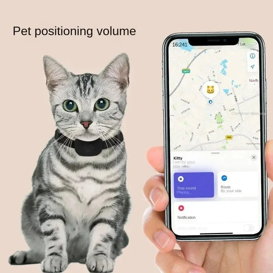 Mini Pet Dog Bluetooth GPS Tracker Tracking Movement Alert Collars Anti Lost Tracker For Cats And Puppies Remote Global Locator