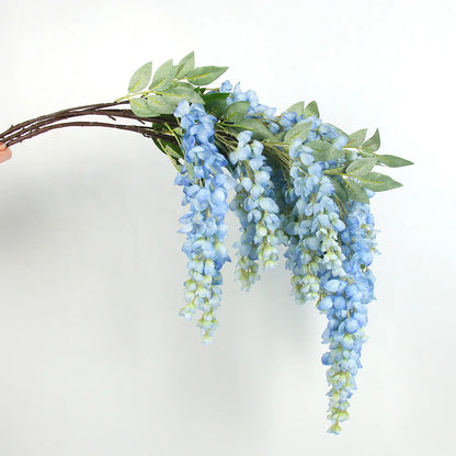 120cm artificiel Abler géant glycine longues Branches fleurs mariage décor à la maison salon toile de fond Arrangement fleur sus