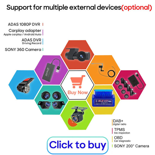 Android 14 wifi+4G Carplay BT Car Radio For Benz W203 W209 C180 C200 C220 C230 2004-2011 Navigation GPS Video Player Multimedia