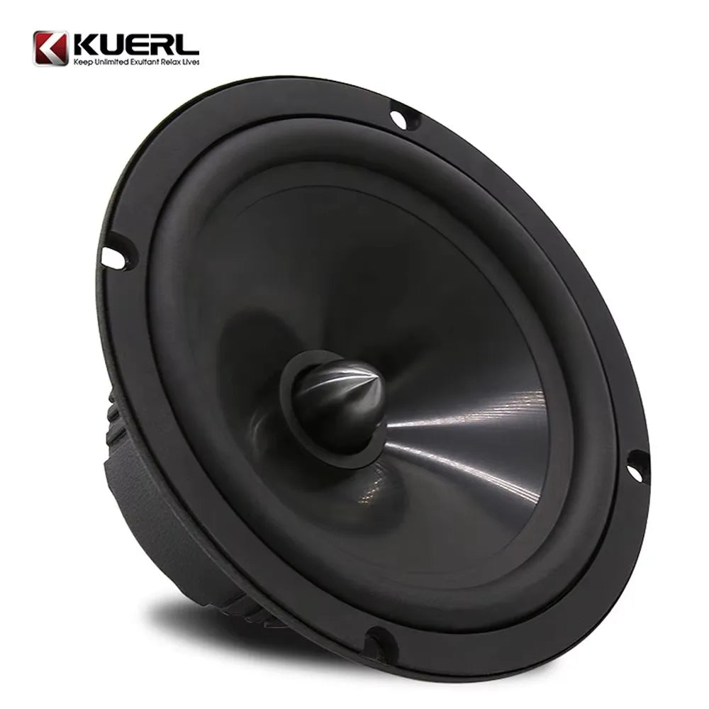 Car Audio Set 6.5 Inch Max 120W Speaker Front Door Speaker Set Assembly Audio System Module 2 Way Speaker Father's Day Gift