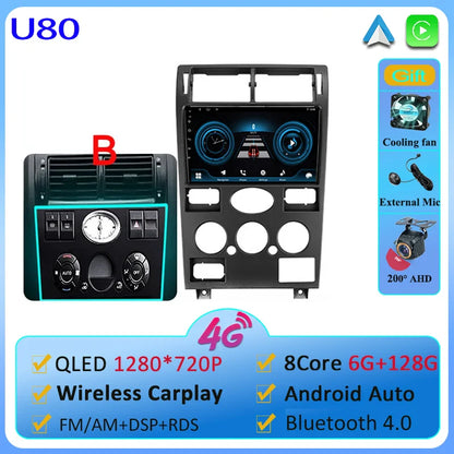 Car Android 13  For Ford Mondeo 3 2000-2007 Car Radio Multimedia Video Player Navigation GPS No 2 din Dvd 4G WIFI Carplay Stereo