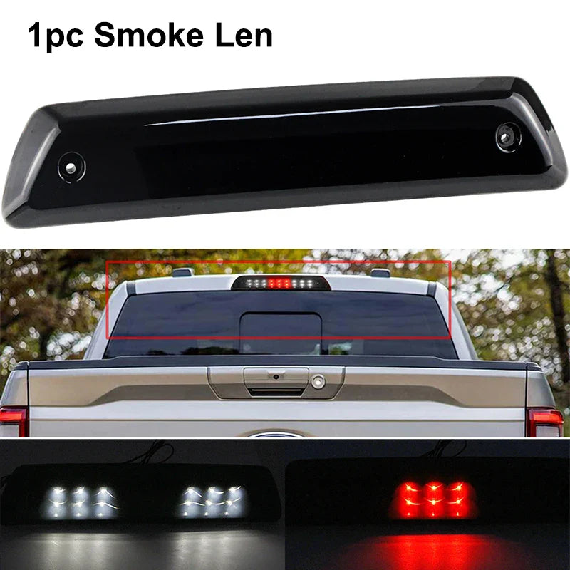 Red/Smoke LED Smoke Third 3rd Brake Light For Ford F150 F-150 2009 2010 2011 2012 2013 2014 Accessories Tail Rear Cargo Lamp