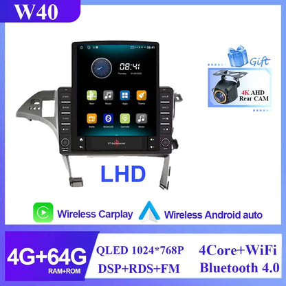 Car For Toyota Prius 3 XW30 2009 - 2015 RHD Android Auto Radio Stereo Head Unit Multimedia Player Navigation Carplay No 2din DVD