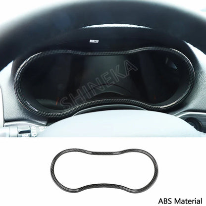 SHINEKA Carbon Fiber Grain Interior Decoration Cover for Jeep Grand Cherokee 2011 2012 2013 2014 2015 2016 2017 2018 2019 2020