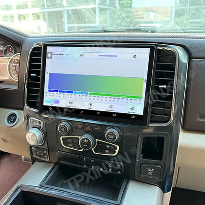 13.1 Inch Android 13 For Dodge RAM 1500 2013-2018 Car Radio QLED Touch Screen CarPlay Multimedia Player GPS Navigation Head Unit