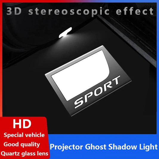 For Lexus ES 200 RX 300 LS LX UX IS GX GS LM RC LC LED Car Door Welcome Shadow Logo Light Ghost Decorative Laser Projection Lamp
