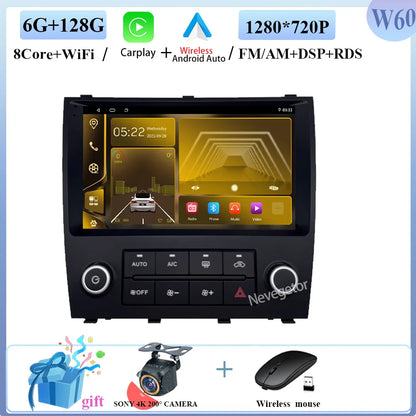 2Din Android 14 For Lexus IS200 XE10 1999 - 2005 Car Radio Multimedia Player GPS Navigation Stereo Wireless Carplay No 2din DSP