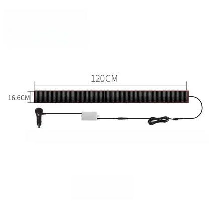 2 in 1 Large 24V LED Devil's Eye 200/150/120/80/70/60 cm Flexible Windshield Lamps 12V Car Interior Atmosphere Light Accessories