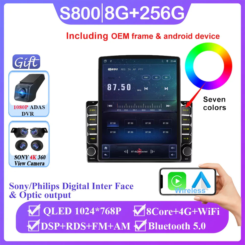 Car Android 14 For Renault Master Nissan NV400 Opel Movano 2010 - 2021 Navigation Touch Screen Multimedia Player Head Unit GPS