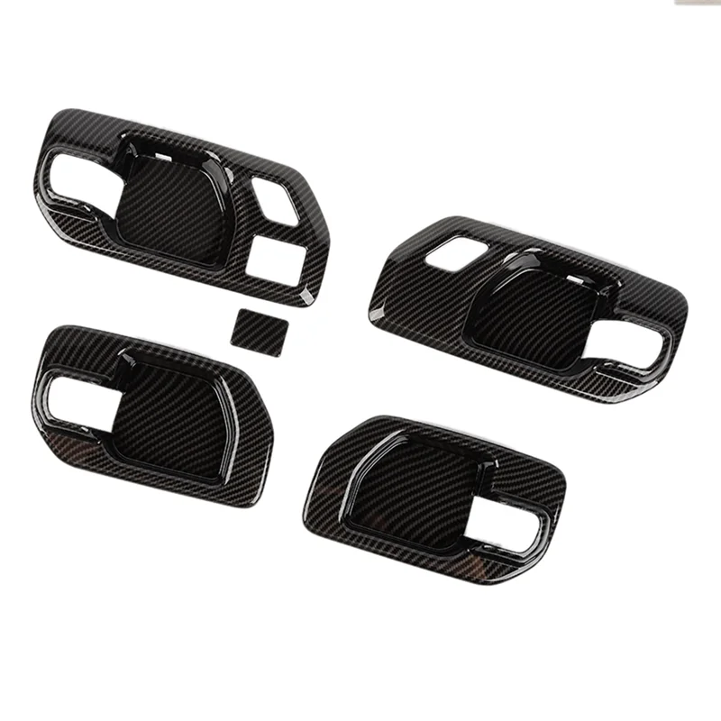 UP!For Chevy Silverado 1500 GMC Sierra 1500 2019-2022 Car Door Handle Bowl Cover Trim Accessories