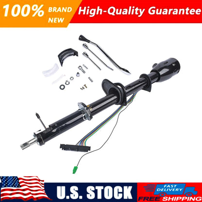 AP02 For 1967-1972 CHEVY C10 GMC Truck New Tilt Automatic Shift Steering Column Black