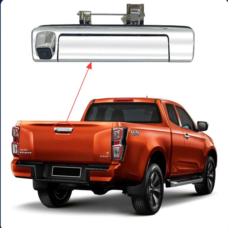 AHD 1080P NTSC Pickup Truck Tailgate Handle Reverse Camera For Isuzu D-max Dmax 2019-2022 Waterproof Night Vision Backup Camera