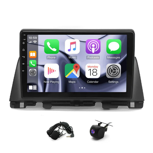 Carplay/Android Auto 10" Screen Android 13 Automobile Music Player Bluetooth Navigation Car Player Radio for Kia K5 2016-2018