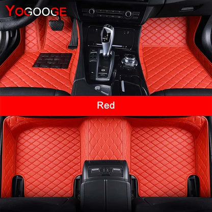 YOGOOGE Custom Car Floor Mats For Infiniti G G25 G35 G37 Auto Carpets Foot Coche Accessorie