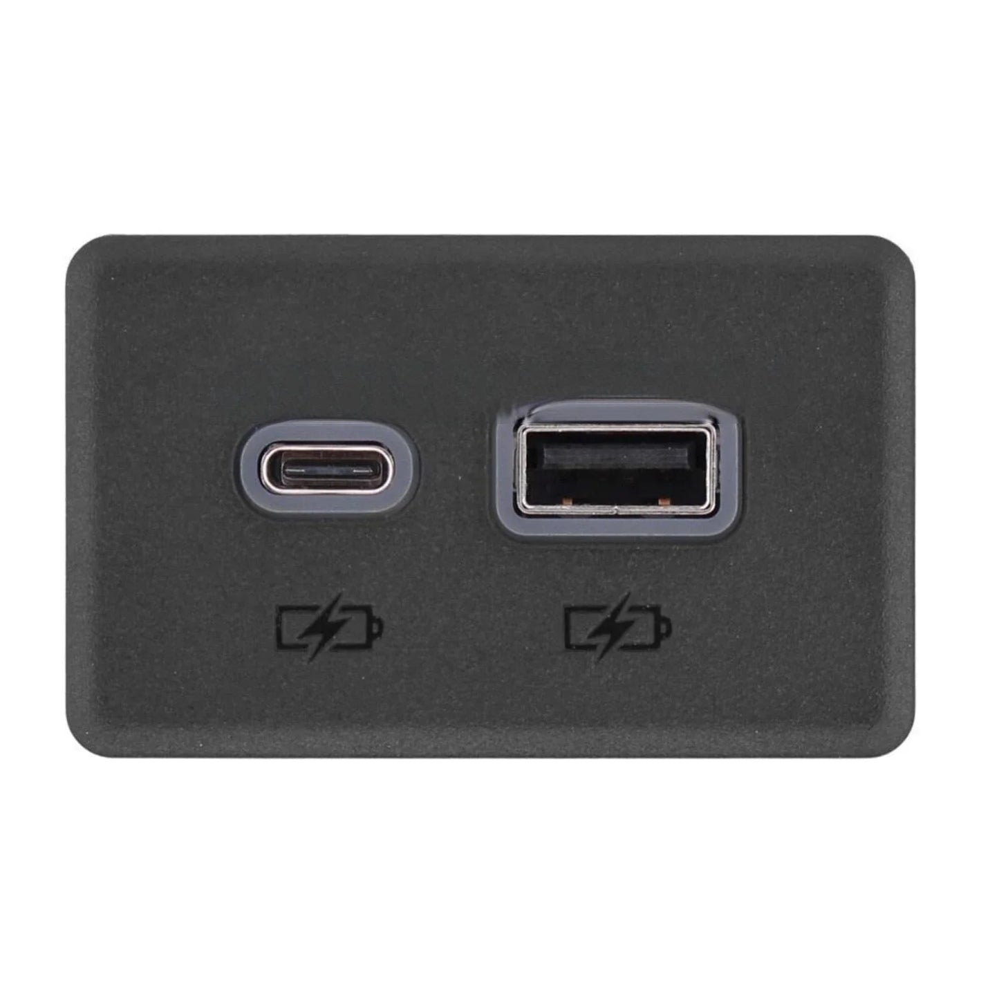 USB-C Port Dual Charge Receptacle 13525889 For Cadillac Escalade Chevrolet Suburban Tahoe Silverado GMC Sierra 1500 2500 3500HD