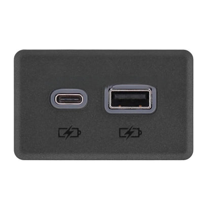USB-C Port Dual Charge Receptacle 13525889 For Cadillac Escalade Chevrolet Suburban Tahoe Silverado GMC Sierra 1500 2500 3500HD