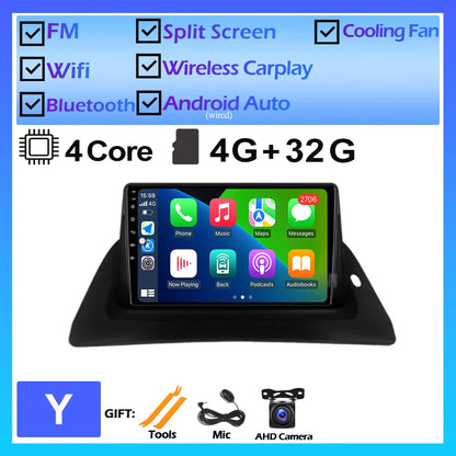 For Renault Kangoo 2015 2016 2017 2018 Android OS Car Multimedia GPS Player DSP Wireless Carplay Auto Stereo Car Radio DVD