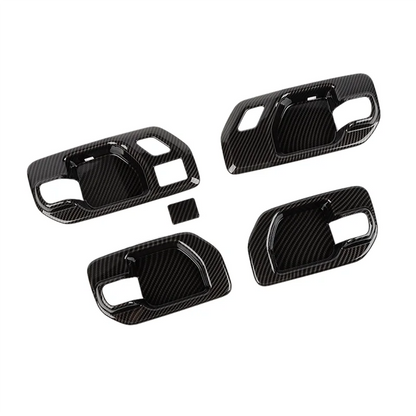 UP!For Chevy Silverado 1500 GMC Sierra 1500 2019-2022 Car Door Handle Bowl Cover Trim Accessories
