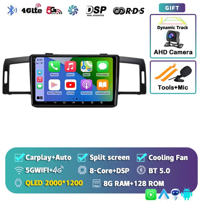 Android 14 Car Radio Multimedia Player For Infiniti M35 2003-2010 NISSAN FUGA 2005-2010 Auto Carplay Car Stereo wifi+4G Ai voice