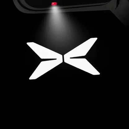 Car Door Welcome Light For Xpeng G9 2022-2025 Modification Atmosphere Light Max Decorative LED Xiaopeng G9 Projection Light